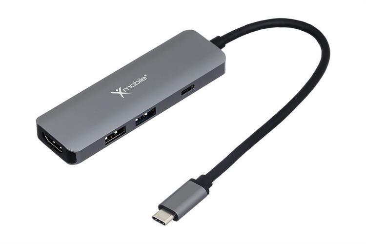 Adapter chuyển đổi Type C 4 in 1 Xmobile DS606H