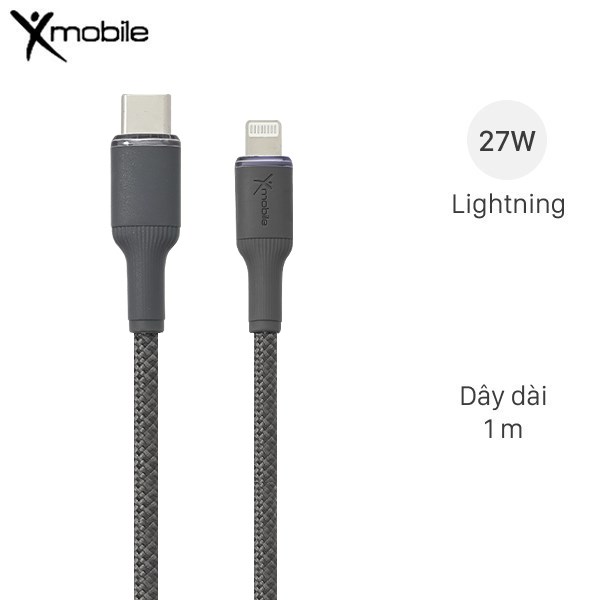 Cáp Type C - Lightning 1m Xmobile L2320