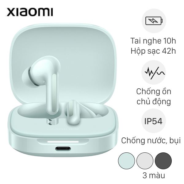 Tai nghe Bluetooth True Wireless Xiaomi Redmi Buds 6